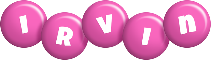 Irvin candy-pink logo