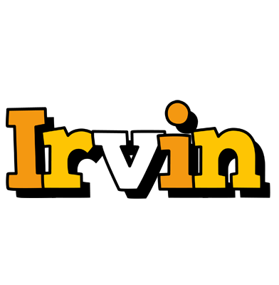 Irvin cartoon logo