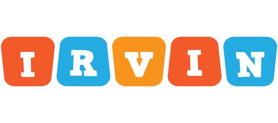 Irvin comics logo