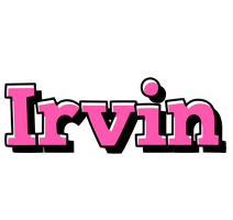 Irvin girlish logo