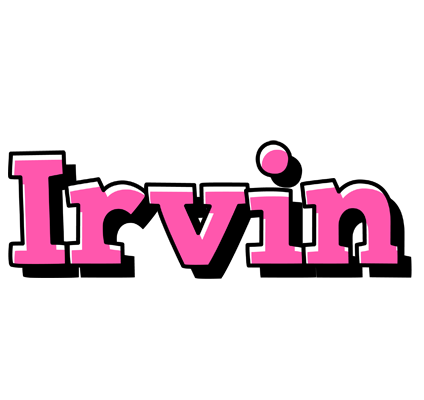 Irvin girlish logo