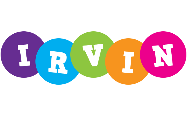 Irvin happy logo