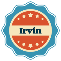 Irvin labels logo