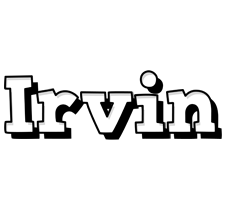 Irvin snowing logo