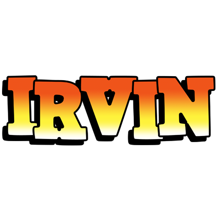 Irvin sunset logo
