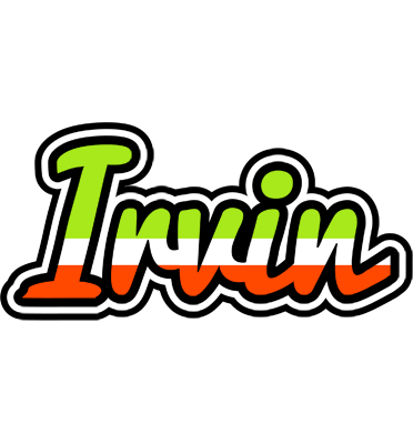 Irvin superfun logo