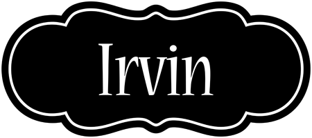 Irvin welcome logo