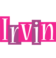 Irvin whine logo