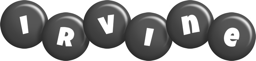 Irvine candy-black logo