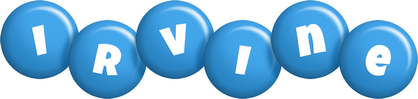 Irvine candy-blue logo