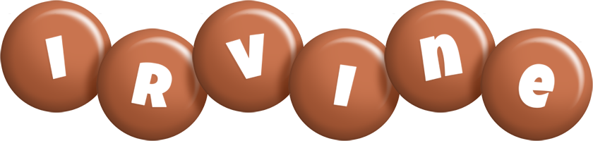 Irvine candy-brown logo