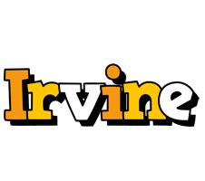 Irvine cartoon logo