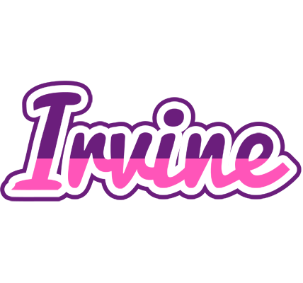 Irvine cheerful logo
