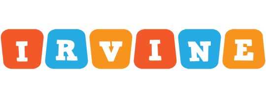 Irvine comics logo