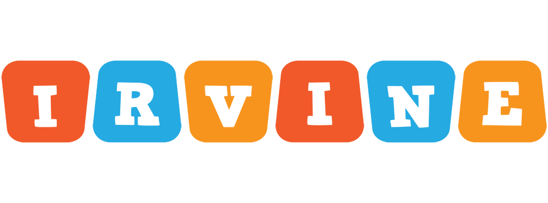 Irvine comics logo