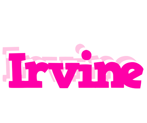Irvine dancing logo