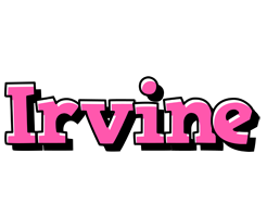 Irvine girlish logo