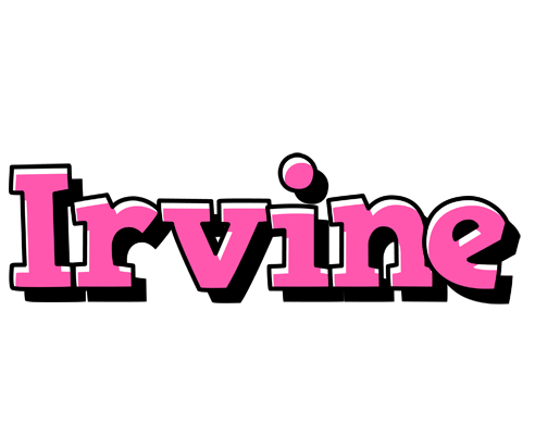 Irvine girlish logo