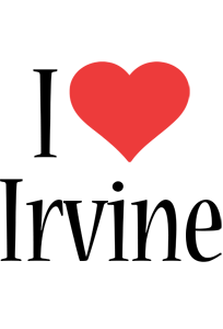 Irvine i-love logo
