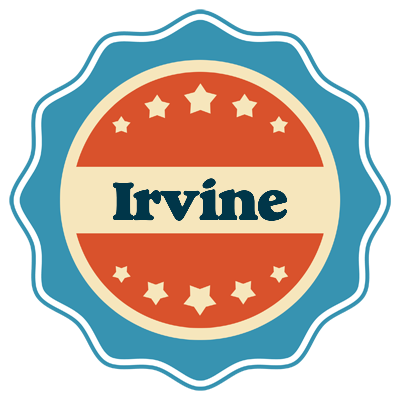 Irvine labels logo