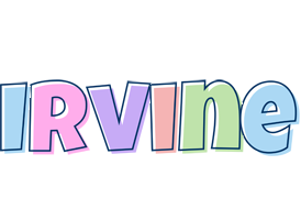Irvine pastel logo