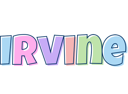 Irvine pastel logo