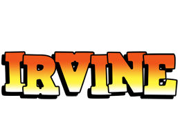 Irvine sunset logo