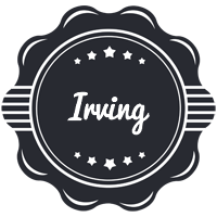 Irving badge logo