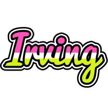 Irving candies logo