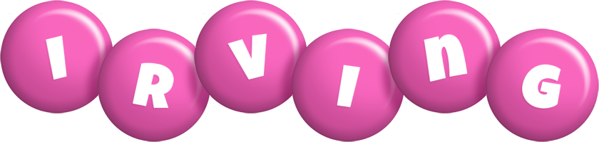 Irving candy-pink logo