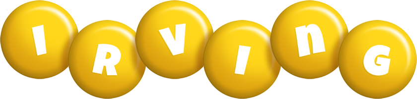 Irving candy-yellow logo