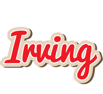 Irving chocolate logo