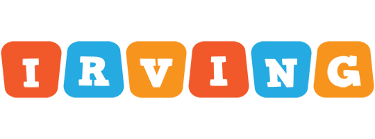 Irving comics logo