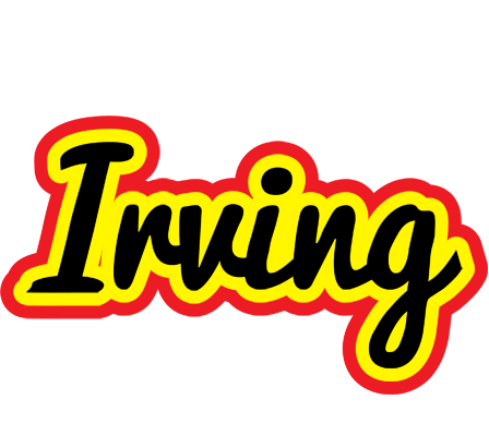 Irving flaming logo