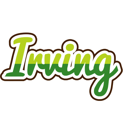 Irving golfing logo