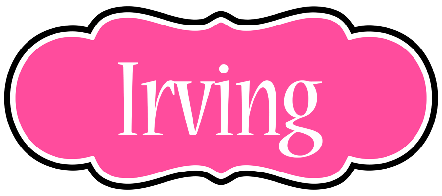 Irving invitation logo