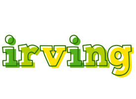 Irving juice logo