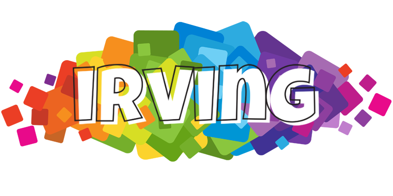 Irving pixels logo