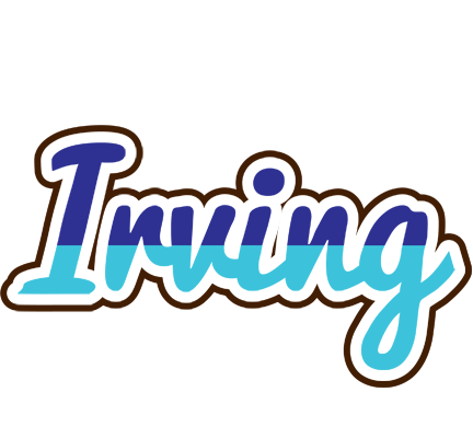 Irving raining logo