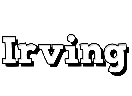 Irving snowing logo