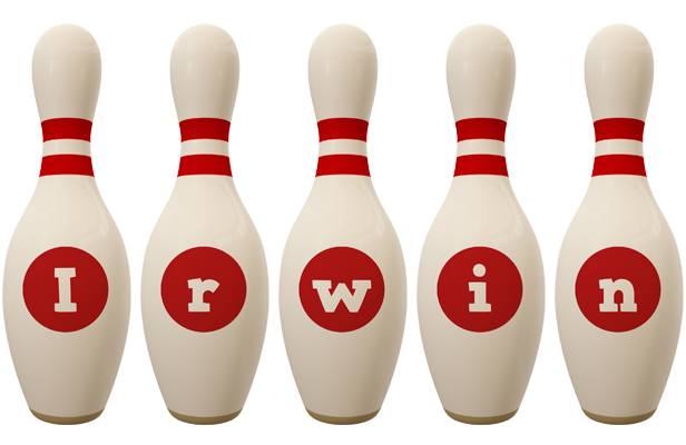 Irwin bowling-pin logo