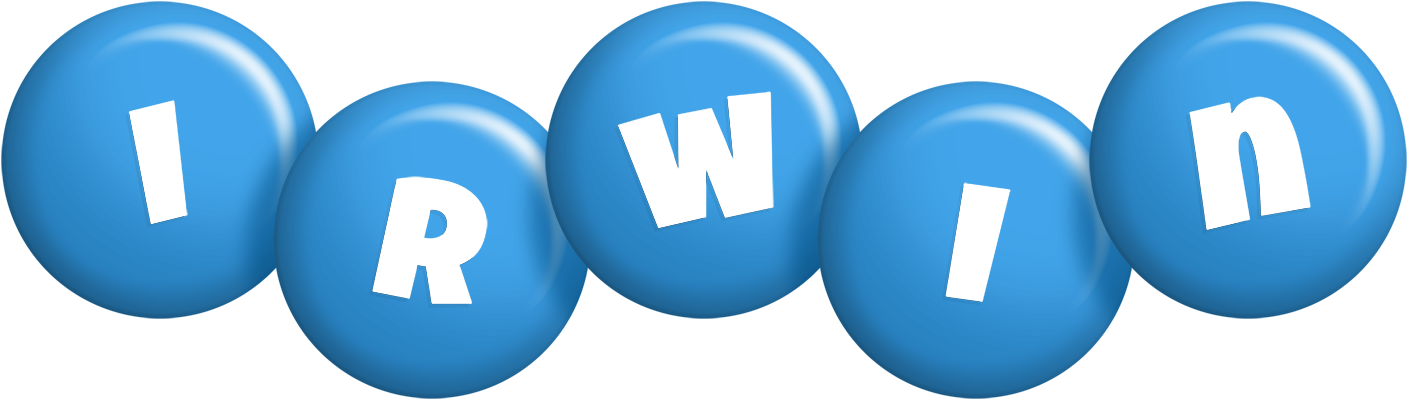 Irwin candy-blue logo