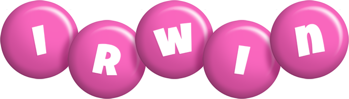 Irwin candy-pink logo