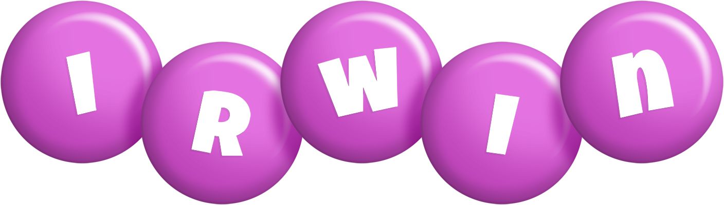 Irwin candy-purple logo