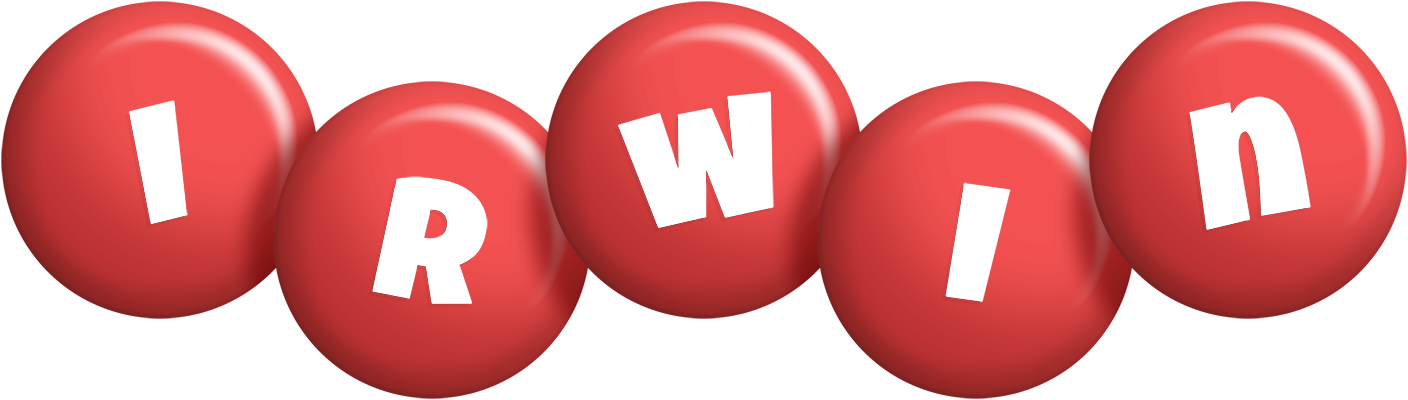 Irwin candy-red logo