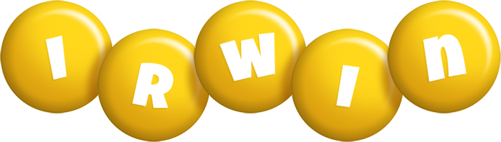 Irwin candy-yellow logo