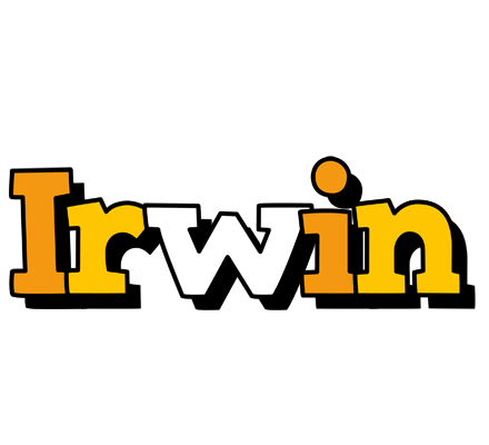 Irwin cartoon logo