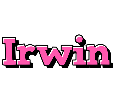 Irwin girlish logo