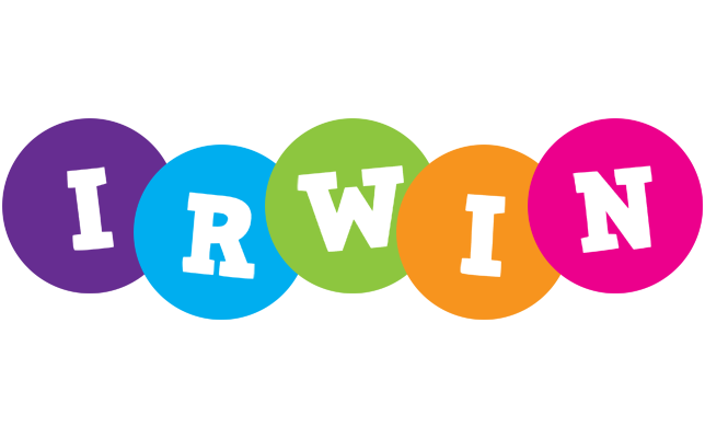 Irwin happy logo