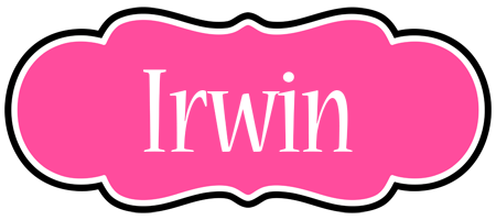 Irwin invitation logo